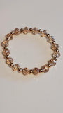 3 Pc Stretch Bracelet Set Brown
