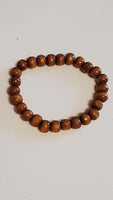 3 Pc Stretch Bracelet Set Brown