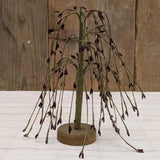 Burgundy Pip Berry Willow Tree