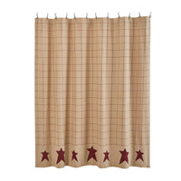 Country Primitive Connell Shower Curtain