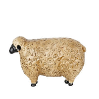 Primitive Resin Sheep Figurine