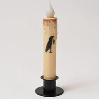 Crow Led Timer Taper Candle