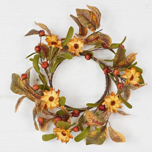 Fall Daisy Wreath