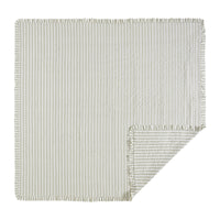 Country Farmhouse Finders Keepers Ruffled Ticking Stripe Quilt