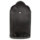 Primitive Colonial Hamilton Black Metal Taper Candle Sconce