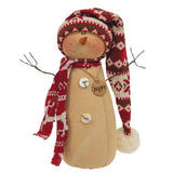 Country Primitive Christmas Snowman Doll Jagger