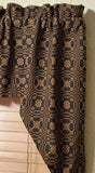 Colonial Primitive Lovers Knot Jacquard Swags 36"