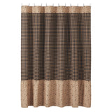 Country Primitive Maisie Ruffled Shower Curtain