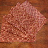 Country Primitive Colonial Marshfield Red Placemat