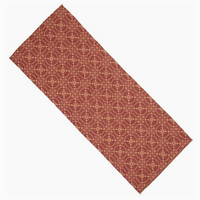 Marshfield Jacquard Table Runner Barn Red