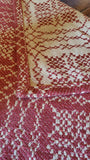 Close up of Nantucket Red and Tan