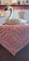 Orange Coverlet Tablecloth