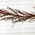 Orange and Black Pip Berry Garland