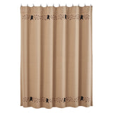Country Primitive Pip Vine Star Shower Curtain