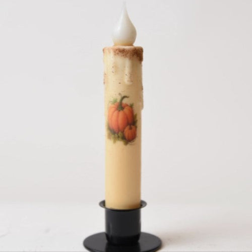 Pumpkin Patch Led Timer Taper Candle