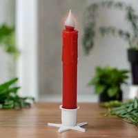 Patriotic Red Taper Candle