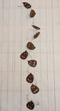 Rusty Metal Jack - O - Lantern Garland