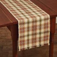 Country Primitive Lemon Pepper Table Runner 36"