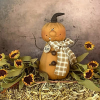 Sam the Goofy Jack-O-Lantern Doll