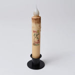 Primitive Charlie Brown Christmas Tree Timer Taper Candle 7"