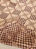 Shadowbrook Chocolate and Tan Table Square