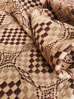 Shadowbrook Chocolate and Tan Table Square