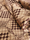 Shadowbrook Chocolate and Tan Table Square