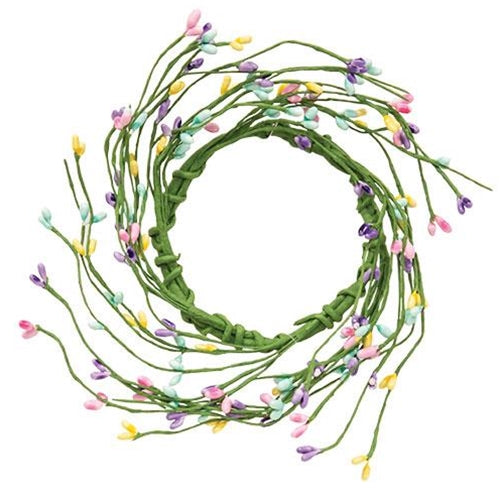 Country Primitive Spring Pip Berry Wreath