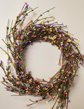 Primitive Spring Mix Pip Berry Garland 55 Inch