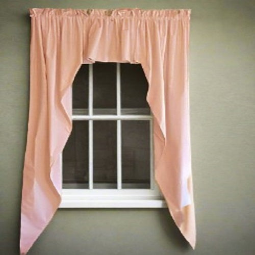 Custom Made Muslin Swag Curtains