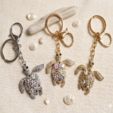 Sparkling Sea Turtle Keychains - Purse Charm