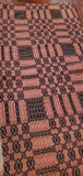Colonial Westbury Pumpkin and Black Table Runner 56"