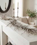 Primitive White Pip Berry Garland 4 Foot