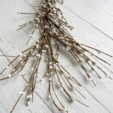 Primitive White Pip Berry Garland 4 Foot