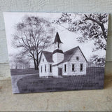 Billy Jacobs Let Go and Let God Canvas Black & White