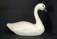 Country Primitive Resin Swan