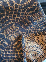Colonial Primitive Nantucket Black & Mustard Table Runner