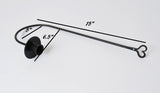 Wrought Iron Sconce Taper Candle Holder with Heart