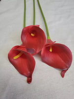 Large Red Calla Lily Stem