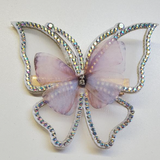 Rhinestone Butterfly Hair Clip