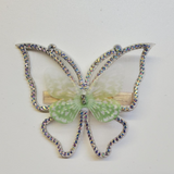 Rhinestone Butterfly Hair Clip