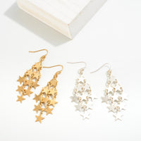 Star Cluster Dangle Earrings