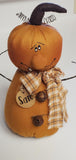 Sam the Goofy Jack-O-Lantern Doll
