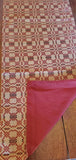 Colonial Primitive Kendall Red Table Runner 36"