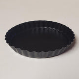Black Fluted Candle Pan