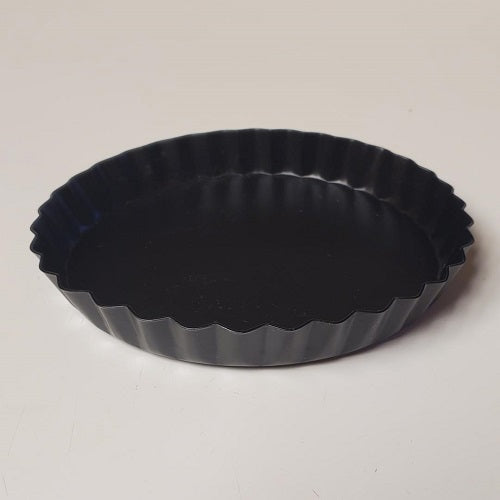 Black Fluted Candle Pan