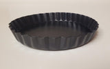 Country Primitive Black Candle Pan 5" Fluted Edge