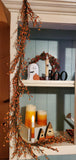 Country Primitive 4 Foot Pip Berry Garland Orange
