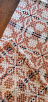 Colonial Patriots Knot Pumpkin Cream Navy Table Runner