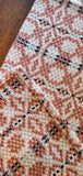 Colonial Patriots Knot Pumpkin Cream Navy Table Runner